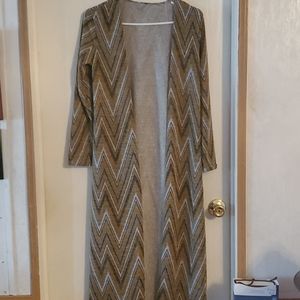 Women's Long  Sweater, Size Small